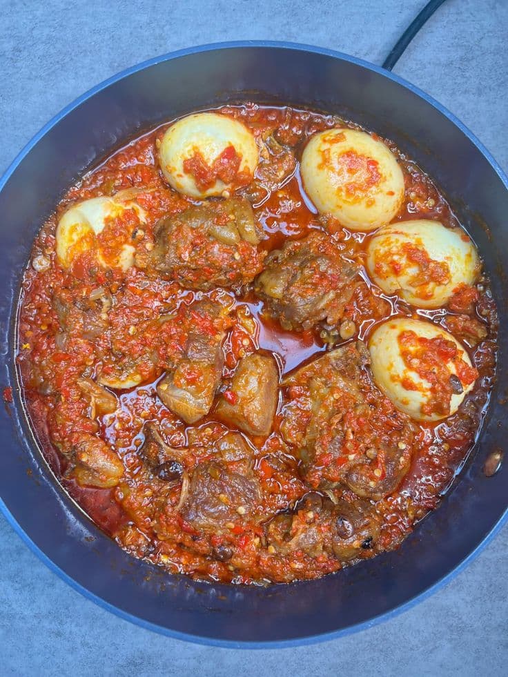 Ayamase (Ofada Sauce)