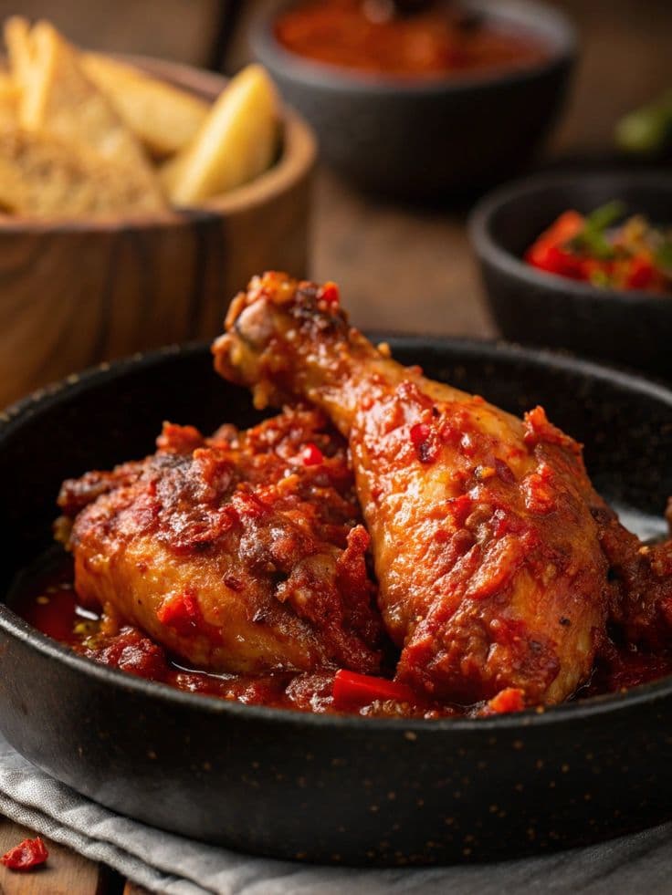 Peppered Hard Chicken