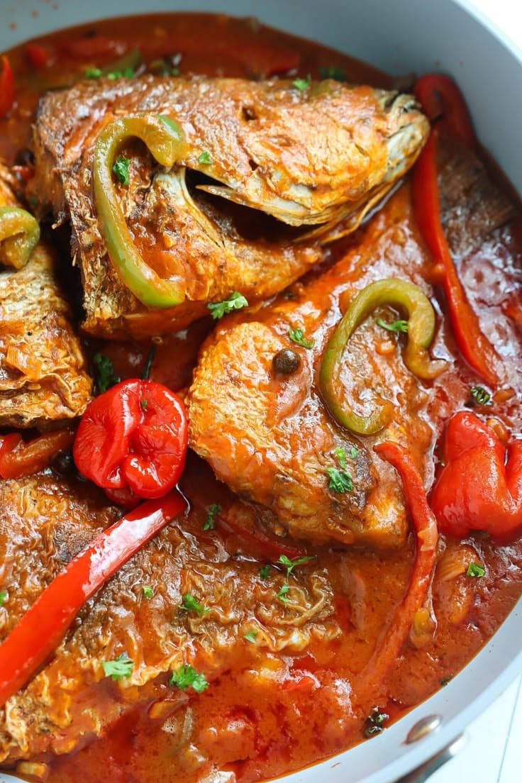 Fish in Peppered Sauce